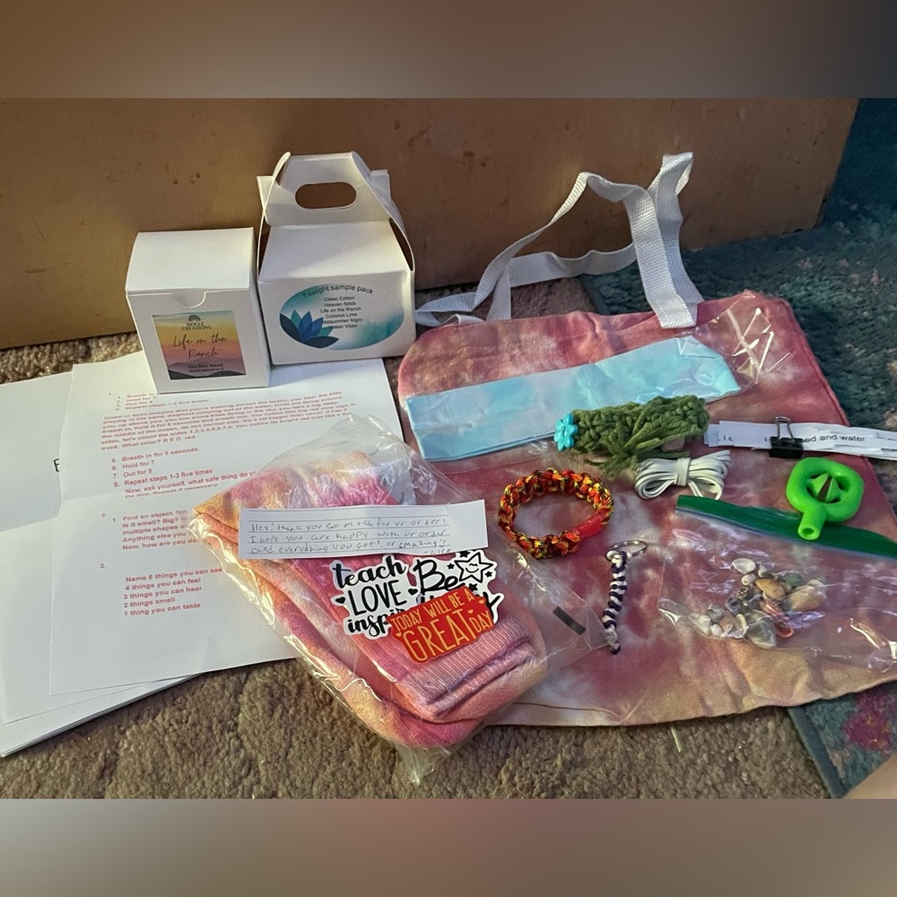 S3lf h@rm mental health coping kit